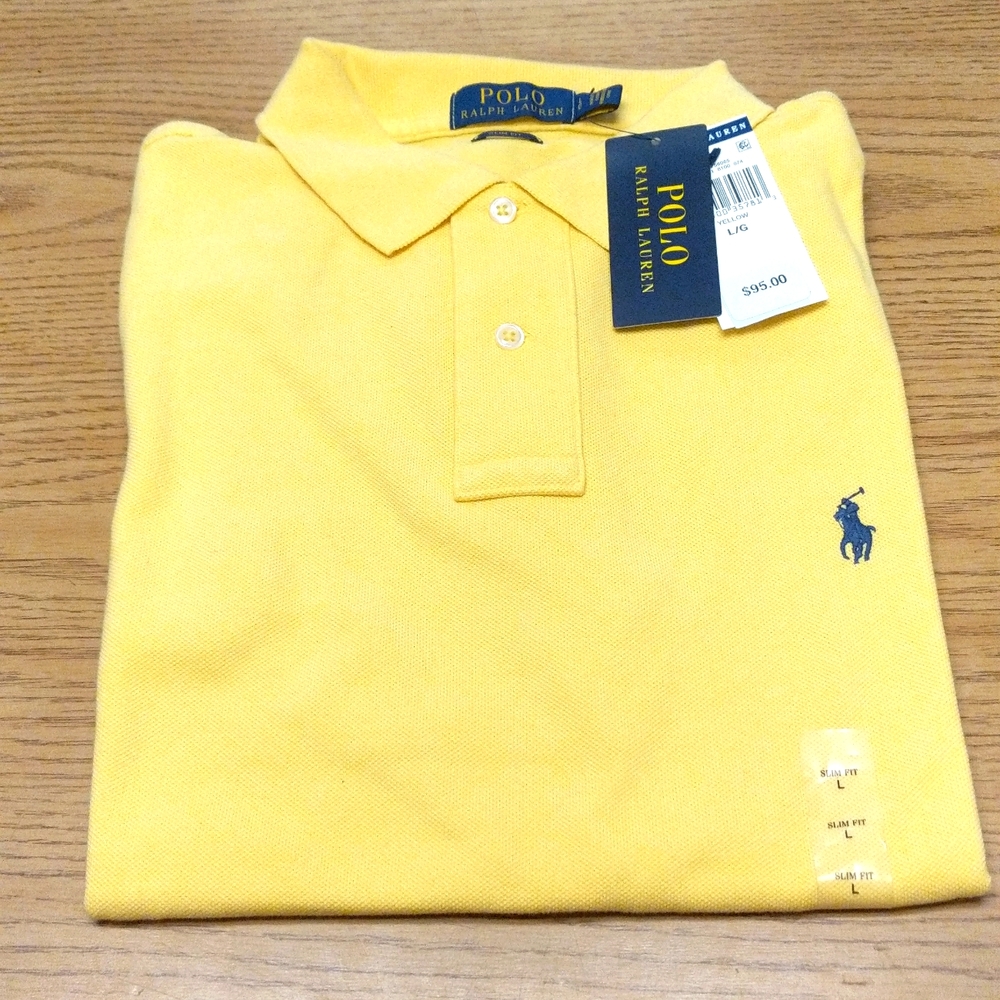 POLO Ralph Lauren Slim Fit Short Sleeve Polo Shirt - Picture 2 of 4